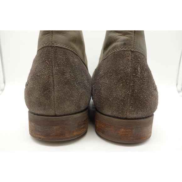 Ugg Brown Leather Casual Lace Up Chukka Ankle Boots Shoes Men\'s 14 main image 5